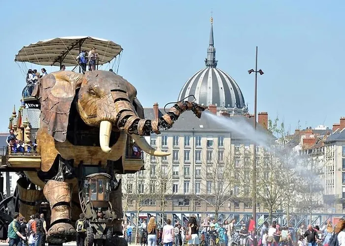 Grande Chambre Independante, Charme, Calme Sur Jardin, Nantes Centre, Acces Prive Par Escalier De L\'Immeuble, Sdb & Wc Prives, 10 Minutes Gare Et Palais Des Congres